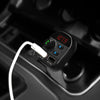 805E Dual USB Charging Bluetooth FM Transmitter MP3 Music Player Car Kit, Support Hands-Free Call  & Read TF Card / U Disk Music(Black)