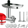 KA-09 For KitchenAid Minced Meat Head Minced Meat And Noodle Machine General Accessories(As Sohow)