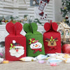 Foldable Apple Gift Packaging Bag Creative Non-Woven Bag Christmas Decoration(Senior)