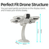 For DJI Neo Sunnylife Desktop Display Stand Drone Mount Exhibition Base Bracket (Grey)