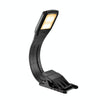 Portable Book Clip Light Four-Gear Adjustable Charging Eye Protection Lamp(Black)