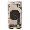 iPhone XR Yellow Back Cover Assembly with Side Keys & Wireless Charging