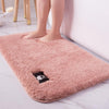 Bathroom Toilet Absorbent Bath Mat Carpet Bedroom Non-slip Foot Pad, Size:60x90cm(Pink)