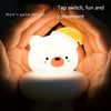 Children Cute Pet USB Pat Sensor Bedside Light(Bear)
