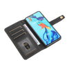 For Huawei P30 PU + TPU Horizontal Flip Leather Case with Holder & Card Slot & Wallet & Lanyard(Black)