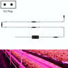 LED Plant Lamp Household Full Spectral Filling Hard Lamp Strip, Style: 30cm 4 Head(Pink Light EU Plug)