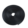 5m U-shaped Non-stick Car Rubber Seal Bumper(Black)