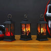 2 PCS Halloween Decoration Props LED Portable Small Wind Lantern(Pumpkin Witch)