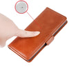 Wallet Stand Leather Cell Phone Case for Galaxy A80with Wallet & Holder & Card Slots(Red)