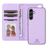 For Samsung Galaxy A16 5G BETOPNICE BN-005 2 in 1 Detachable Imitate Genuine Leather Phone Case(Light Purple)