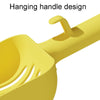 Large Hole Cat Litter Scoop - Long Handle, Hangable (Blue)