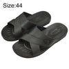 Anti-static Non-slip X-shaped Slippers, Size: 44 (Black)