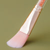 ZOREYA 10 In One Pink Crystal Transparent Handle Makeup Brush Set Makeup Tools,Style: Bare Brush