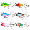 HENGJIA Submerged VIB Fake Lures Sequin Lures, Size: 5.2cm 10g(2)