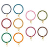SiB005 Large Round Silicone Bracelet Keychain Outdoor Sports Silicone Bracelet(Sapphire)