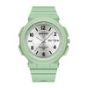 SANDA 6097 TPU Strap Dual Calendar Waterproof Electronic Watch(Matcha Green)