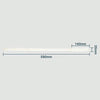 Washing Machine Inner Barrel Cleaning Brush Cleaning Air Conditioner Long Handle Brush Sink Crevice Brush(White)