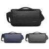BANGE BG-77202 Men Fashion Chest Bag Waterproof Portable Storage Messenger Bag(Gray)