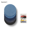5pcs/set 5 Jumper Shirt Elbow Knee Repair Patch Denim Cutting Patch