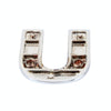 Car Vehicle Badge Emblem 3D English Letter U Self-adhesive Sticker Decal, Size: 4.5*4.5*0.5cm