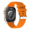LEMFO HK96S 2.06 inch BT5.3 IP68 Sport Smart Watch, Support Bluetooth Call / Sleep / Blood Oxygen / Heart Rate / Blood Pressure Health Monitor(Orange)