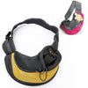 Reversible Pet Sling Carrier, Large Yellow, for Small Dogs & Cats
