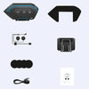 X6 Helmet Bluetooth Headset Wireless Waterproof Moto Handsfree Stereo Headphone(Soft Line Wheat)
