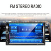A2207 HD 2 Din 7 inch Car Bluetooth Radio Receiver MP5 Player, Support FM & USB & TF Card & Mirror Link, with Steering Wheel Remote Control