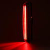 RAYPAL RPL-2266 USB Rechargeable COB LED Bike Taillight with Handlebar Mount(Black)