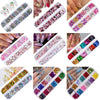 2 PCS Nail Art Butterfly Laser Symphony Sequins, Specification:05