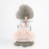 Cat & Small Dog Rabbit Skirt, White, Medium
