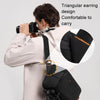 Cwatcun D133 Camera Chest Bag Multi-functional Handheld Slanting Cross Shoulder Camera Casual Bag, Color: Small Black