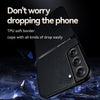 For Samsung Galaxy S21+ 5G Litchi Leather Magnetic Full Coverage Shockproof Phone Case(Green)