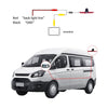 PZ466 Car Waterproof 170 Degree Brake Light View Camera for Ford Transit 2014-2015