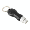 2 in 1 Mini Car Safety Rescue Hammer Life Saving Escape Emergency Hammer Seat Belt Cutter Window Glass Breaker (Black)