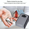 Large Wall Mounted Key Safe Box - 10,000 Combination Lock (Orange)