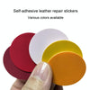 50pcs /Bag Strong Self-adhesive Leather Repair Sticker Sofa Car Seat Hole PU Leather Patch(Grey)