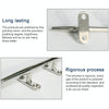 Light Round Cable Bolt 316 Stainless Steel Clevis Cable Bolt, Specification: 250mm 10inch
