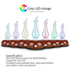 Wood Essential Oil Diffuser Aromatherapy Machine Automatic Alcohol Sprayer, Plug Specification:UK Plug(Dark Brown)