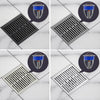Bathroom Sewer Deodorant Pure Copper Floor Drain, Specification: Chrome+Inner Core