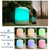 RD1909 Portable RGB Light Effect Anhydrous Aromatherapy Lamp, Spec: Wood Single-hole
