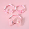Sequin Bow Tie Cat Collar, Adjustable, S 17-32cm
