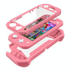 For Nintendo Switch Lite Full Cover Protective Shell TPU Console Case(Gray)