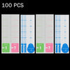 100 PCS for  Xiaomi Mi 2 0.26mm 9H Surface Hardness 2.5D Explosion-proof Tempered Glass Screen Film