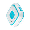 V28 Necklace Style GSM Mini LBS WiFi AGPS Tracker SOS Communicator(Blue)