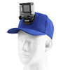 PULUZ Baseball Hat with J-Hook Buckle Mount & Screw for GoPro, DJI OSMO Action and Other Action Cameras(Blue)