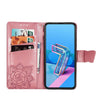 For Asus Zenfone 7 Pro ZS671KS Butterfly Love Flower Embossed Horizontal Flip Leather Case with Bracket / Card Slot / Wallet / Lanyard(Pink)