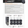 8CH 1080p IP Camera NVR Kit, Night Vision, Motion Detection