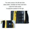 LONGHIKER Outdoor Diving Fin Backpack Drifting Swimming Fishing Ski Bag(Yellow)