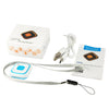 REACHFAR V28 Necklace Style GSM Mini LBS WiFi AGPS Tracker SOS Communicator(Blue)